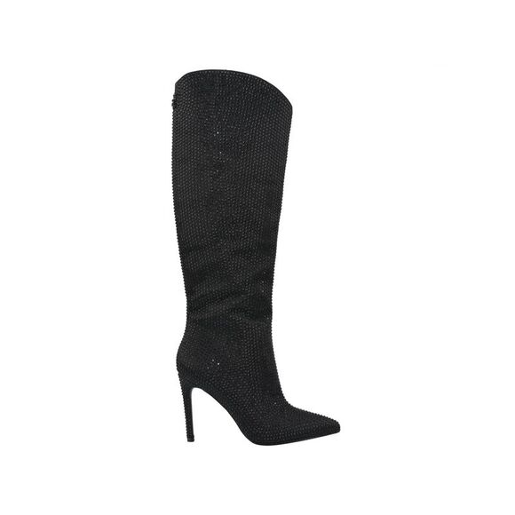 Guess Shoes Guess Womens Black Padded Dayton Pointy Toe Stiletto